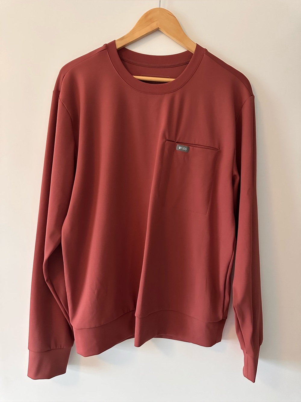 Figs Form X Women's Like New Crewneck Rosewood L